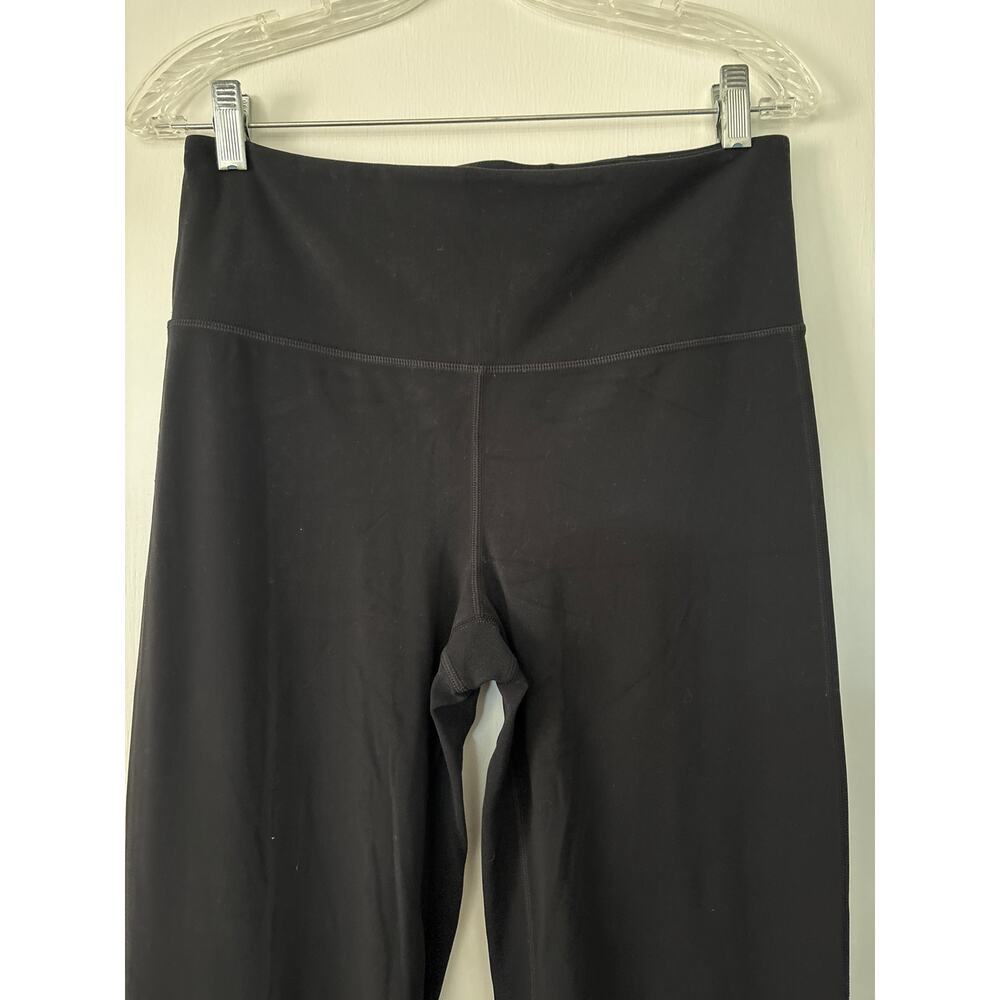 Athleta Elation Flare Pant Size Large Tall LT Black Style 981683 Yoga Workout - Picture 2 of 9